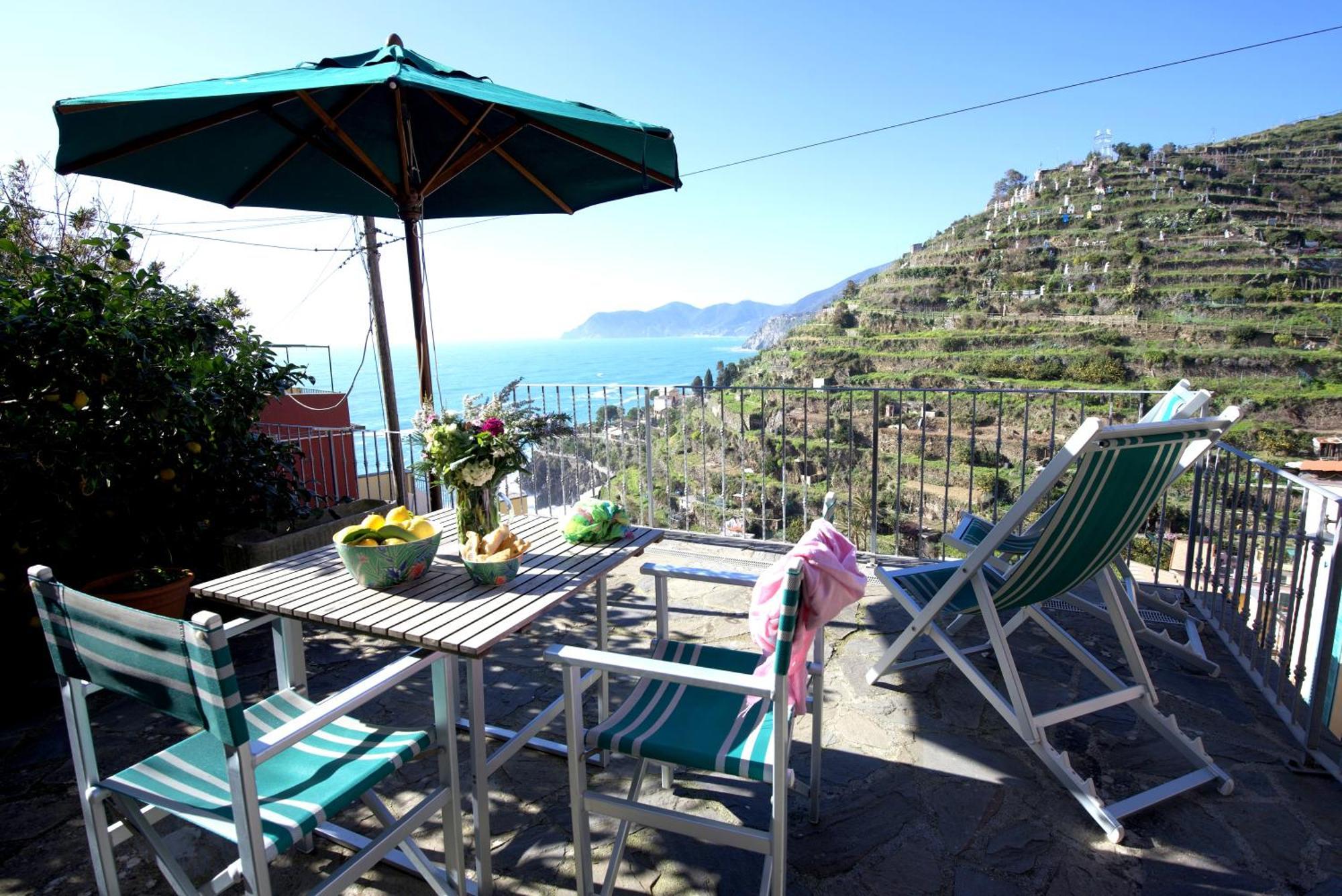 Aria Di Mare, Manarola - Camere Con Vista Mare! Exterior photo